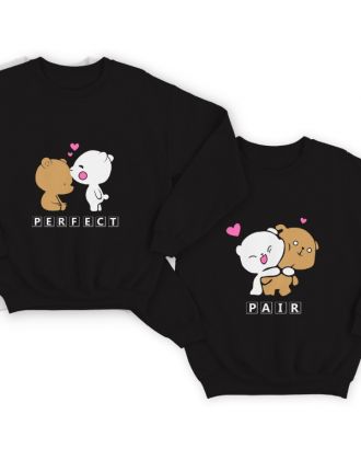 Парные свитшоты для влюбленных "Perfect pair" Парные свитшоты для влюбленных "Perfect pair"